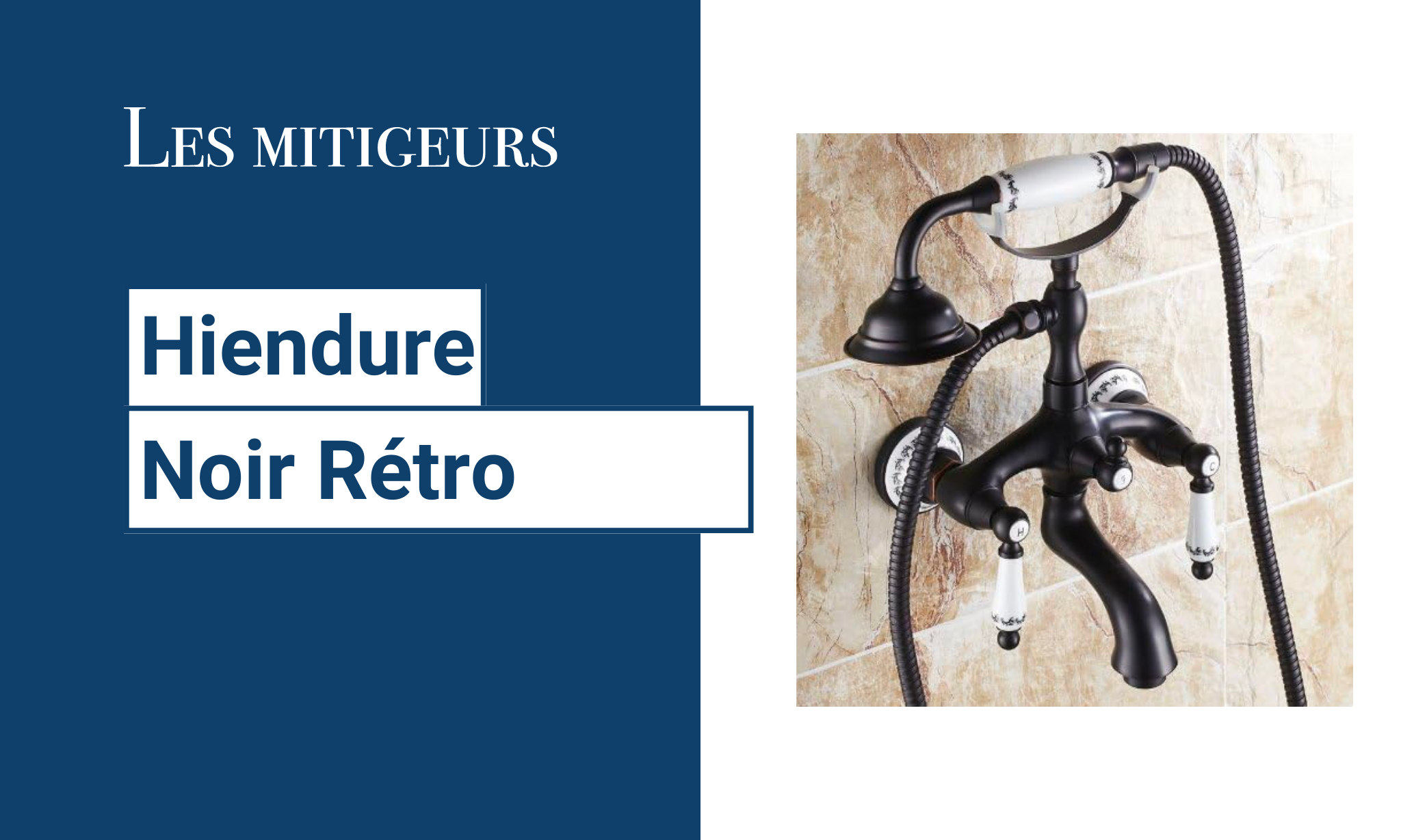 Avis Hiendure Mitigeur de Baignoire bronze noir