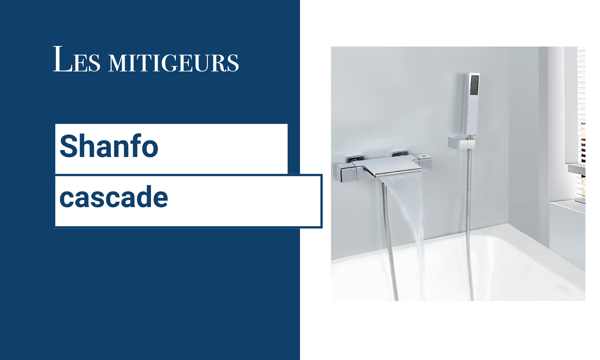 Avis Mitigeur SHANFO cascade thermostatique