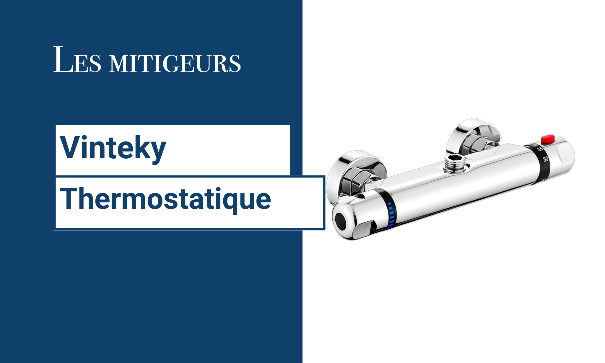 Avis Mitigeur Vinteky thermostatique bain douche